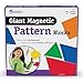 Learning Resources Giant Magnetic Pattern Blocks, Multi, 6 W in (LER9863)