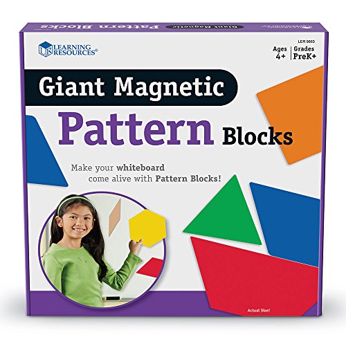 Learning Resources Giant Magnetic Pattern Blocks