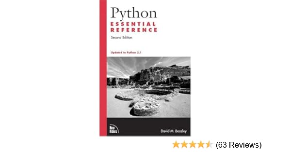 Python Essential Reference 2nd Edition 9780735710917 - 
