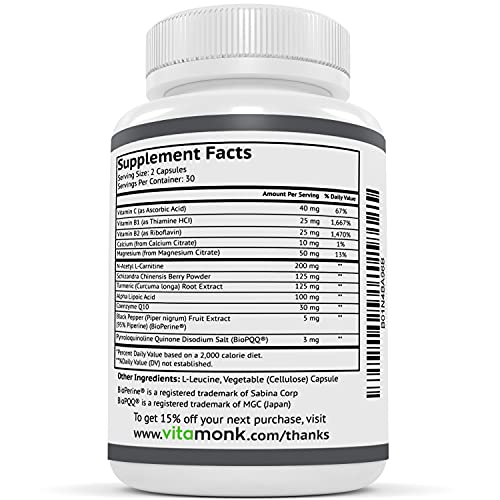 MITOTRAX™ BioEnhanced Mitochondrial Supplement by VitaMonk