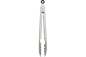 KitchenAid - Utility Tongs with Stainless Steel Construction, Locking Mechanism, Comfortable Grip