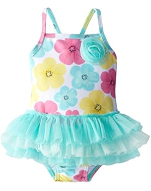 Baby Girls' Hibiscus Tutu Swimsuit