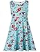 BFUSTYLE Girls Print Dress Sleeveless Casual Floral Sundress for Girl 4-15 Years