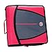 Case-it Mighty Zip Tab School Zipper Binder | 3-Inch O-Rings, 600-Sheet Capacity, 5-Subject Expanding File Folder, Multiple Pockets & Storage Organizer, Shoulder Strap | D-146 ‎Neon Pink