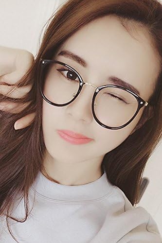 Amazon Co Jp Generic韓国工科大学の風レトロ波眼鏡フレームメガネフレームメンズとレディースラウンド軽量オールメタルフレームplainミラー ホーム キッチン