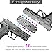 Gun Magnet Mount 2-Pack | 43 Lbs Rated | IronMount Rubber Coated Magnetic Gun Mount & Holster | Concealed Holder for Car, Handgun, Pistol, Shotgun, Rifle