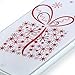 iPhone 6 Case, Aroncent White Snowflake Gift Box Pattern Gel TPU Rubber Flexible Slim Soft Case for Apple iPhone 6 4.7 Inch