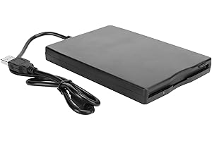Yosoo Health Gear Portable Floppy Drive External 3.5 Inch USB Floppy Disk Reader for PC Laptop with USB 1.1/2.0/3.0 Compatibi