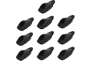 Lotatheta 10 pcs Bike Cable Tube Clamp Grommets Frame Brake Cable Buckles Clip Holder Hole Inner Embedded Bicycle Shift Derai