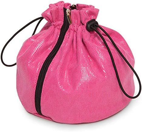 CreatedHair ResQ Wig Bag - Carry-All Kit with 12 Essential Tools for Wig Storage - Wig Travel Bag, Wig Organizer for Safe Storage - Travel MakeUp Bag and Discreet Wig Storage - Pink…