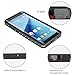 Samsung Galaxy Note 8 Waterproof Case, Meritcase Galaxy Note 8 IP68 Waterproof Full Body Snowproof Dustproof Shockproof Case with Kickstand for Snowmobile Swimming Surfing Diving-- (Black/Clear)