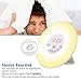 Sunrise Alarm Clock, Wake Up Light Sunrise Simulator Daylight Alarm Clock for Heavy Sleepers, with 7 Colors, FM Radio, Nature Sounds, Snooze Function and Touch Control