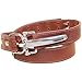 Col. Littleton Leather Belt with Stainless Steel Cinch Buckle | Large/Brown