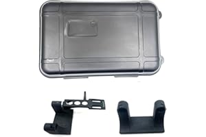 JQSKUNP Turntable Cartridge Storage Case Black For AT6003R Smart Design Universal Cartridge Keeper Box, Record Player Stylus Holder(Small Size)