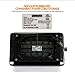 Fortune Candy White Toaster 2 Slice, Compact Retro Stainless Steel 2 Slice Toaster with 6 Toast Shade Settings, Bagel/Defrost/Reheat/Cancel Function, Extra Wide Slots, Removable Crumb Tray