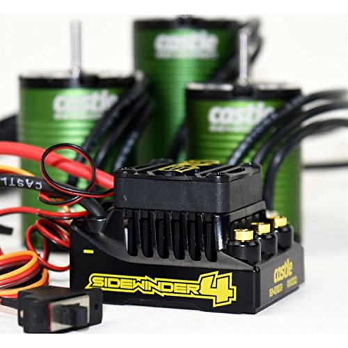 Castle Creations 010-0164-05 SW4 12.6V 2A BEC WP SL ESC 1410-3800 Sens Motor