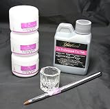 US Seller ~ 6 in 1 Nail Art Kit Acrylic Liquid Powder Pen Dappen dish set #46 (A) by WindMax