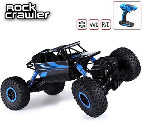 1/18 Rock Crawler RC Truck 2.4 GHz Radio Remote Control Truck Car (BLUE)