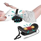 Naipo Back Massager Lumbar Support Stretcher Spinal Pain Relieve Back Pain Muscle Pain Relief with Heating Function