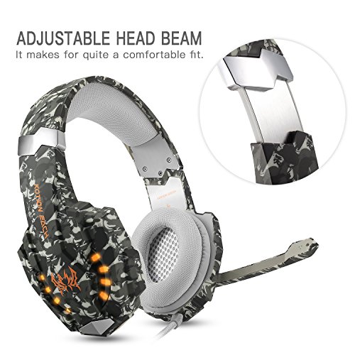 ECOOPRO-PS4-Headset-Stereo-Gaming-Headset-35mm-Noise-Isolation-Over-Ear-Headphones-LED-Lights-In-line-Volume-Control-with-Mic-Microphone-for-PS4-PC-MAC-Laptop-Xbox-One-Camouflage
