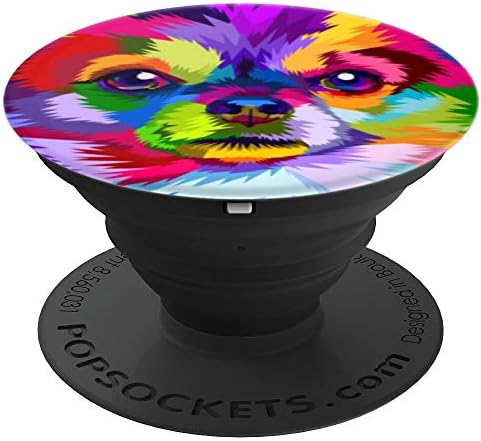 Colorful Pop-Culture Chihuahua - PopSockets Grip and Stand for Phones and Tablets