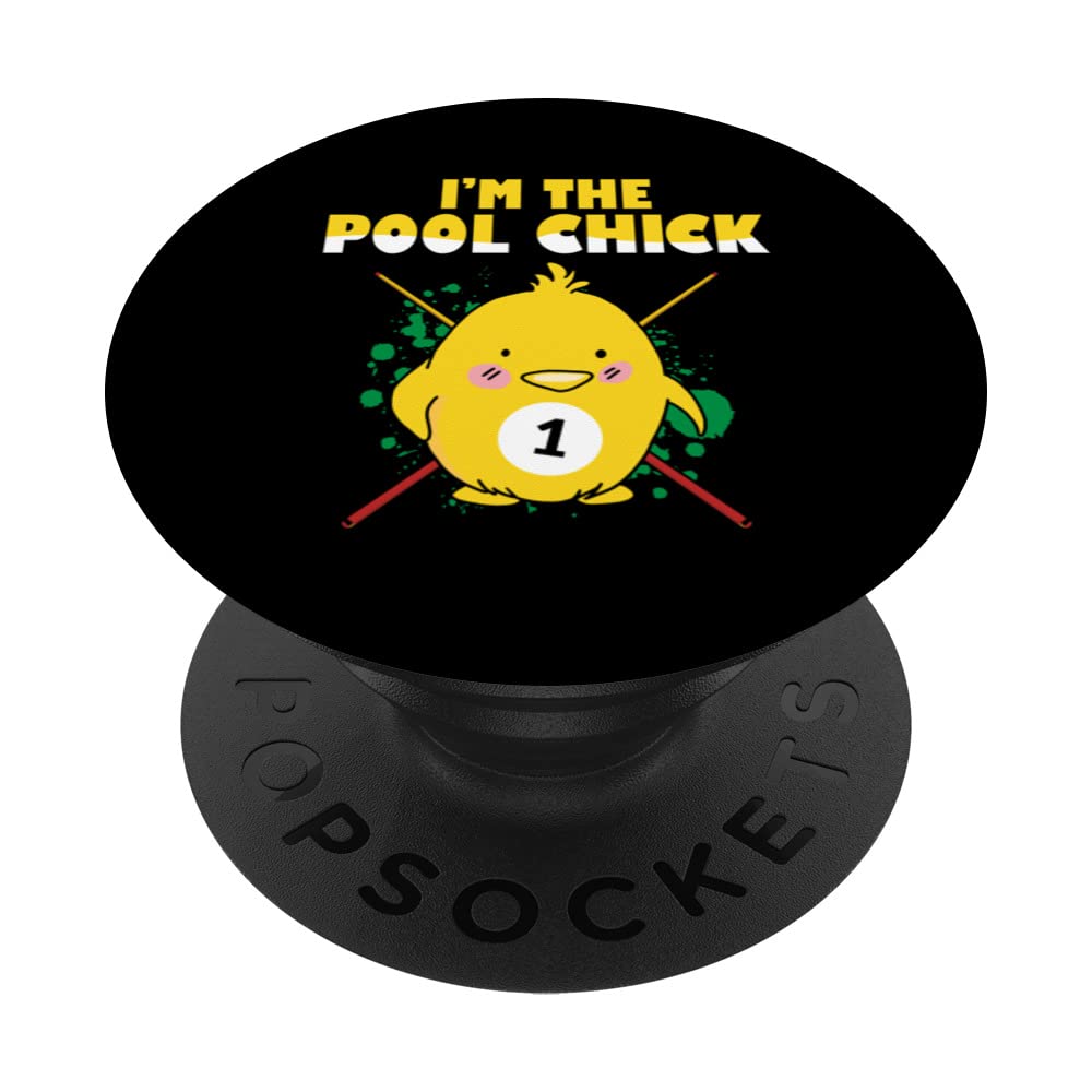 Pool Billiard For Pool Player Billiard Player PopSockets Swappable PopGrip
