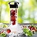 Fruit Infuser Water Bottle - Leak Proof Durable Tritan Body - BPA-Free - with Infuser Basket and Cap - by Utopia Home