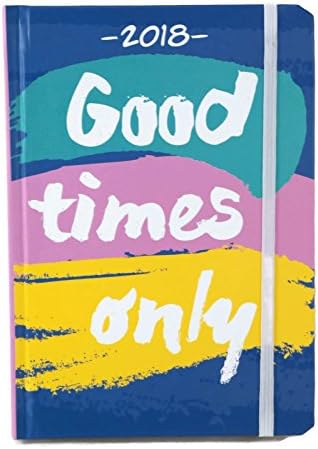 2018 Week at Glance Hard Cover Pocket Calendar Planner A6 (Good Times)