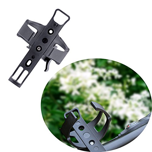 AutoEC Universal ATV UTV Rail Drink Water Bottle Cup Holder, Beverage Holder for Bike, Wide Range Size of Bar Boat Cup Holder Bottle Cages Motorcycle