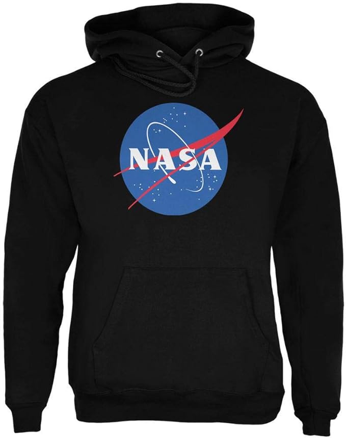 nasa hoodie mens black
