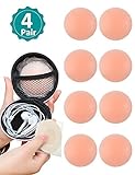 4 Pairs Women's Pasties, Nipple Covers Womens Reusable Adhesive Silicone Covers Round Invisible Breast Petal