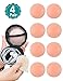 4 Pairs Women's Pasties, Nipple Covers Womens Reusable Adhesive Silicone Covers Round Invisible Breast Petal