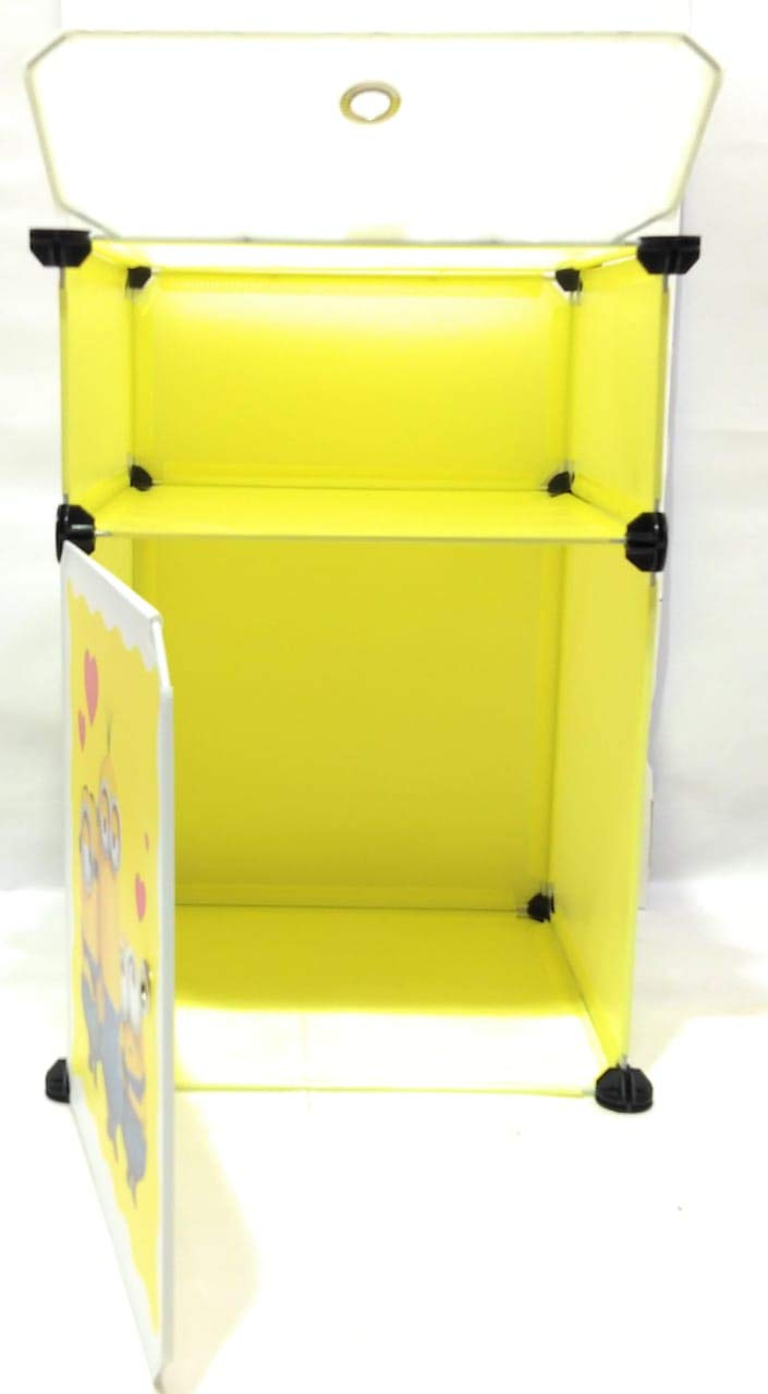 Sardar Ji Toys Portable Cartoon Clothes Closet Diy Modular Storage