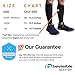 BeVisible Sports Calf Compression Sleeves - For Shin Splint & Calf Pain, Graduated Compression Socks for Running & Recovery