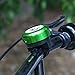 Bicycle Bell Aluminum Bike Bell Ring - ' I Like My Bike' Bike Horn of Mountain Bike Road Bike Exercise Bike Accessories for Adults Men Women Kids Girls Boys Bikes - Green