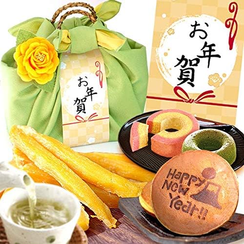 Amazon お年賀ギフト おいもやどら焼き ギフトセット 御年賀 お菓子 の プレゼント 編み籠入り風呂敷包 緑色 おいもや 和菓子ギフト 通販 Amazon お年賀ギフト おいもやどら焼き ギフトセット 御年賀 お菓子 の プレゼント 編み籠入り風呂敷包 緑色 おいもや 和菓子ギフト 通販