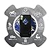 Rokform Rugged Series [iPhone X/XS Case] Miltary Grade Magnetic Protective Case with twist lock & Car Vent Mount (Black)