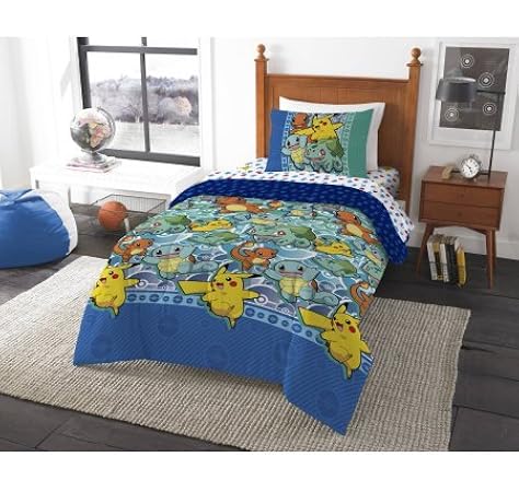 pokemon comforter set twin