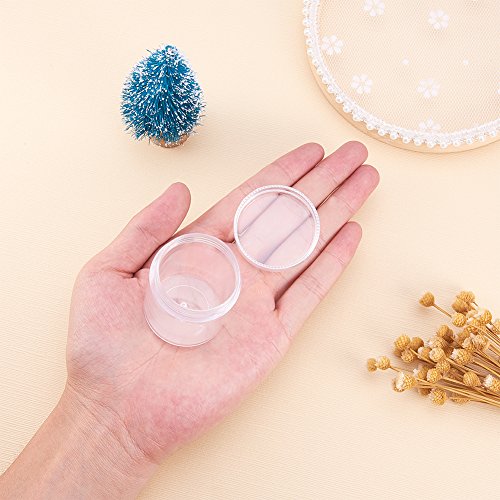 5 BENECREAT+Plastic+Container+Screw+Top+Cosmetics