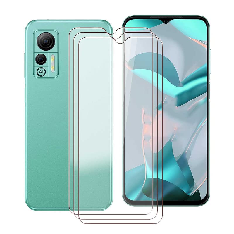 TREBAM Tempered Glass Screen Protector for Ulefone Note 14 (6.52 inches), [3 Pack] 9H Hardness Tempered Glass Film for Ulefone Note 14 Ultra-Thin, Anti-Scratch, Bubble Free