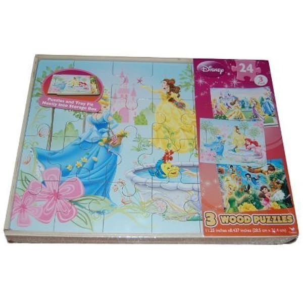 3 pack wooden puzzles