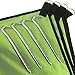 YUEDGE Easy Set Up Portable Waterproof Camping Tarp Shelter Sunshade Rain Tarp Tent Tarp Hammock Tarp Rain Fly (M Army Green)