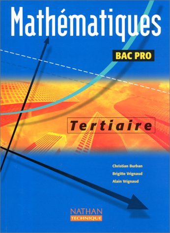 Mathématiques, bac pro tertiaire