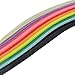 Paper Quilling Strips (1040 Strips) 26 Colors Width - 3mm,5mm,7mm and 10mm Length - 38cm (Pack of 4 sets)