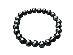Hematite Crystal Bead Bracelet 8mm, Wholesale