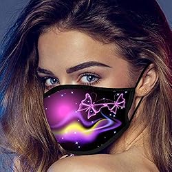 Gerichy Easter Rabbits Eggs Facemask for