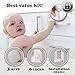 Smart Magnetic Baby Locks Will Easily Child Proof Your Cabinets and Drawers Without Using Tools, Effortless Installation Cradle, 6 Locks & 3 Keys Kit