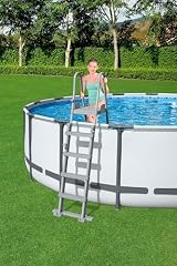 Bestway Flip & Lock Above Ground Pool Ladder 1.32m Safety Access view 11