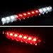 AKKON - Fits 2008-2016 Ford F250/350/450/550 Superduty Pickup Black Smoked LED Tail Light+Smoked LED 3RD Brake Light Lamp Combo
