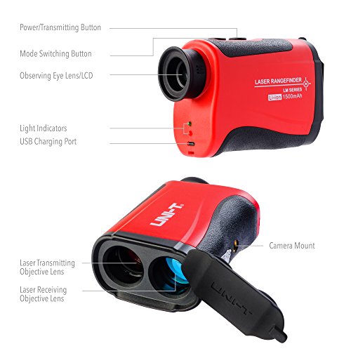 image for LEAGY UNI-T LM600 Laser Rangefinder, Digital Laser Distance Meter with